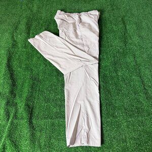Uniqlo Active Pants Beige 2-Way Stretch Drawstring Chino Style DRY Mens Size S